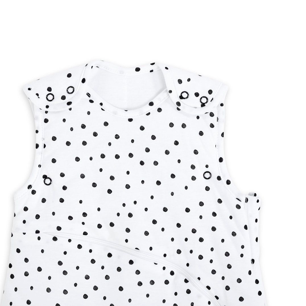 SnuzPouch Sleeping Bag, 2.5 Tog - Mono Spot, 0-6M
