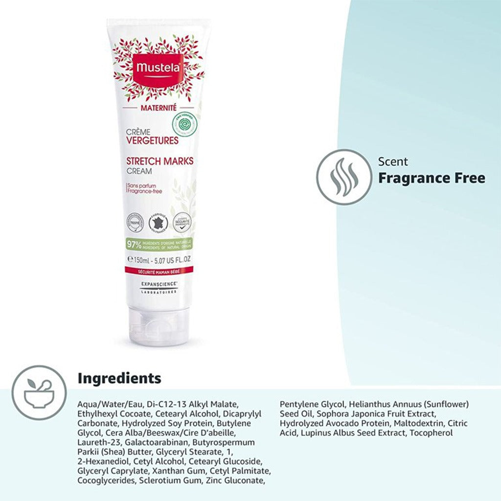 Mustela - Stretch Marks Cream 3 in 1 - 150ml