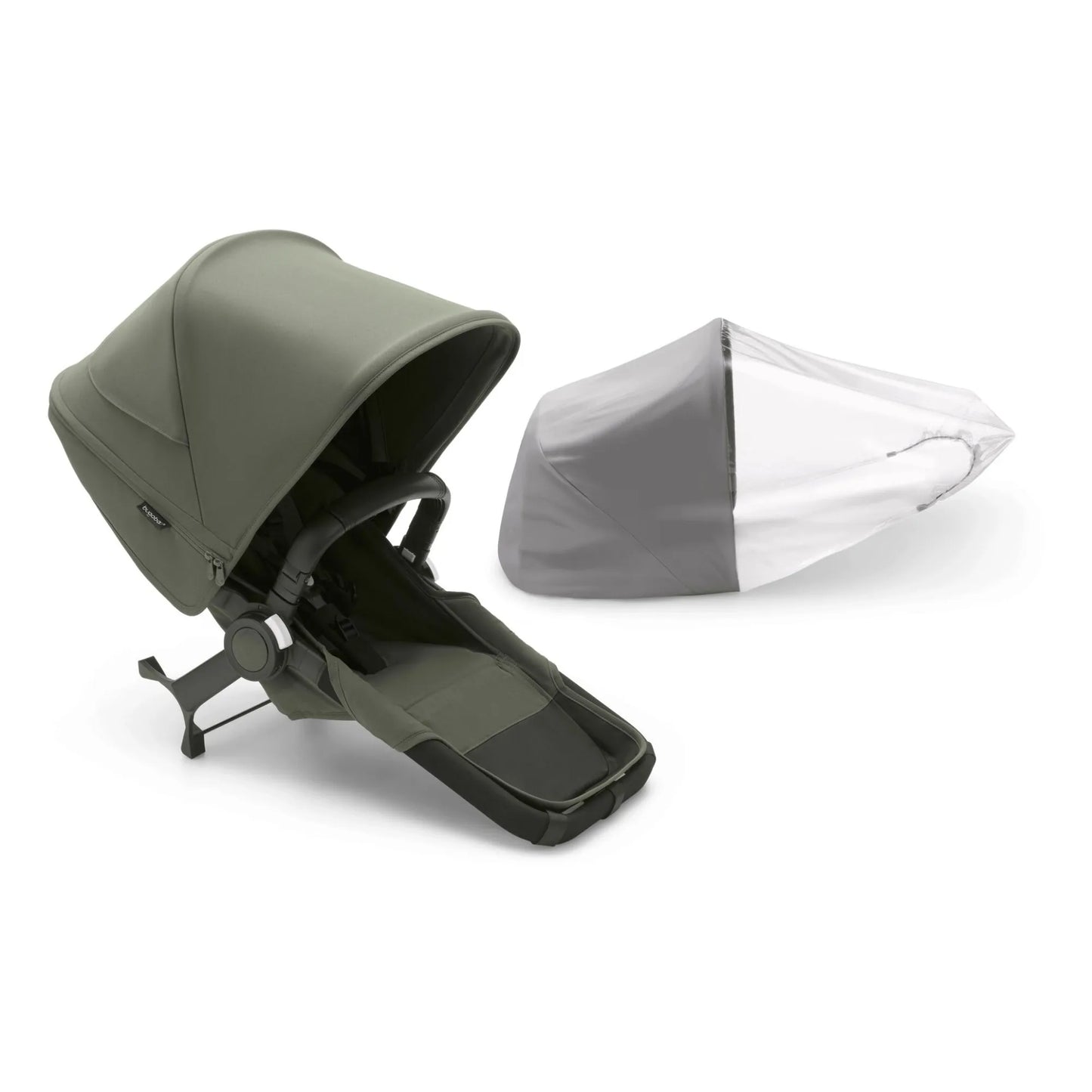 Bugaboo - Donkey 5 Twin Complete Me Travel System -Forest Green