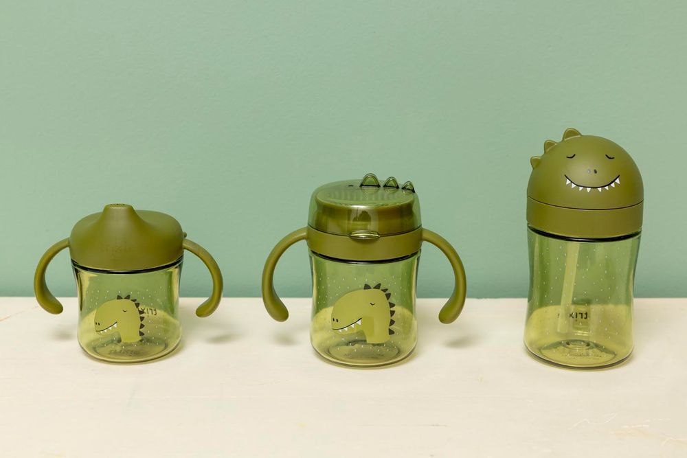 Tritan™ Spill Proof Straw Cup - 300ml - Mr. Dino