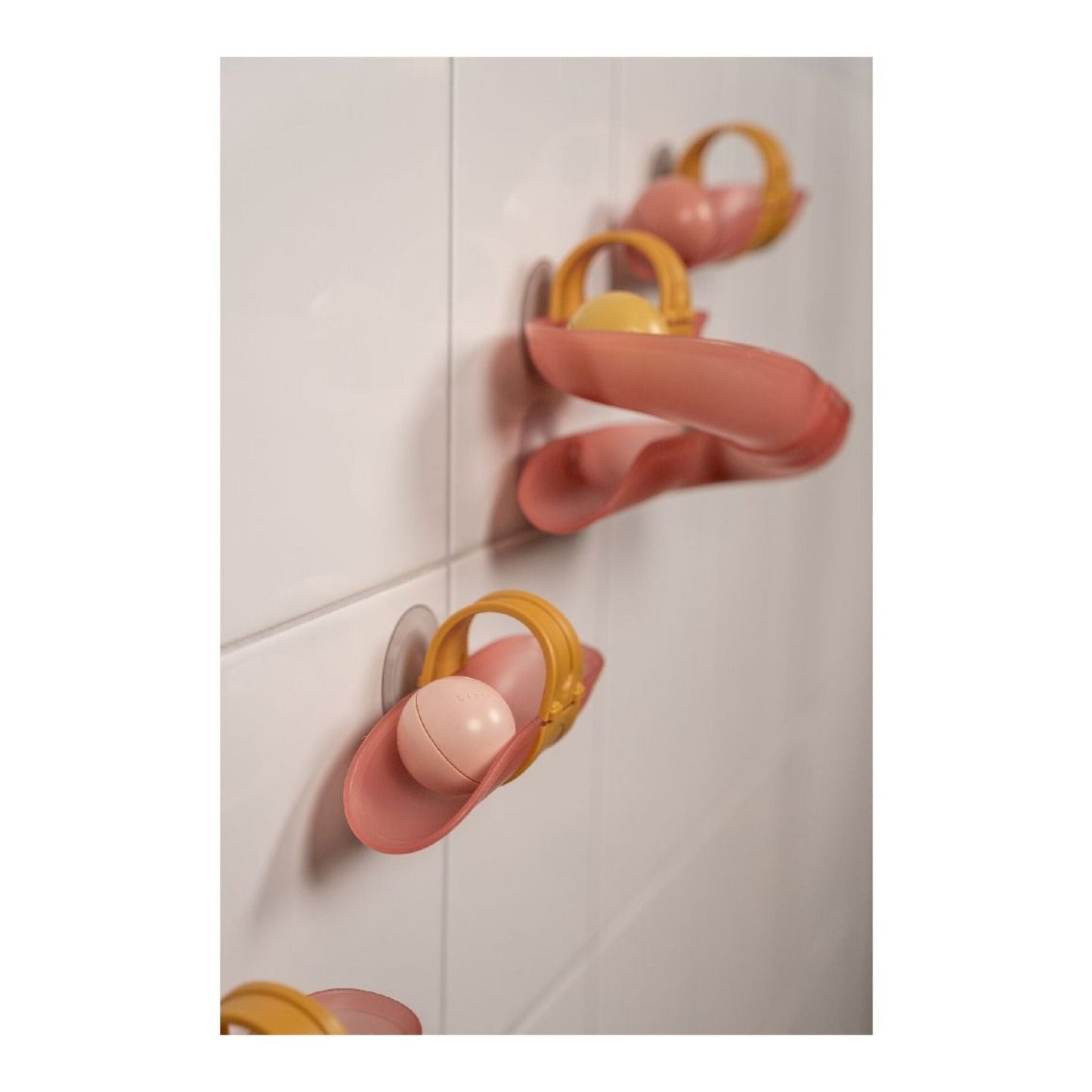 Bathtub Waterway Ball Track Pink