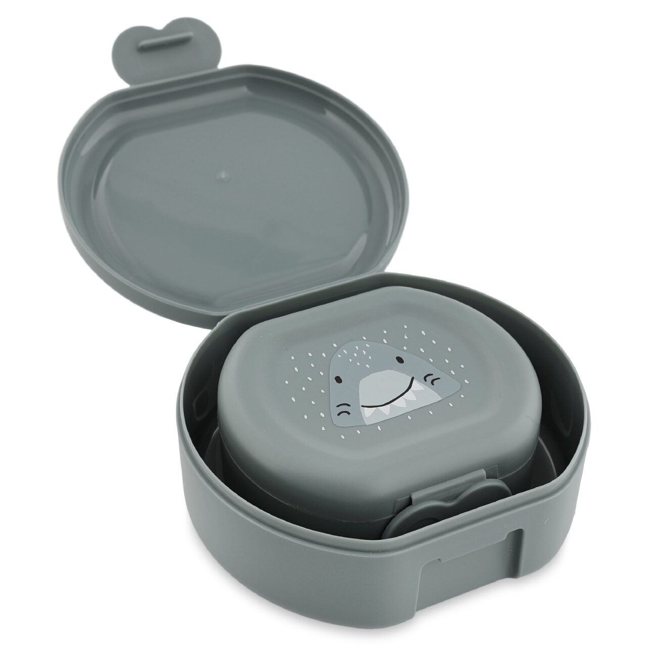 Snack box with clip - 2pcs - Mr. Shark