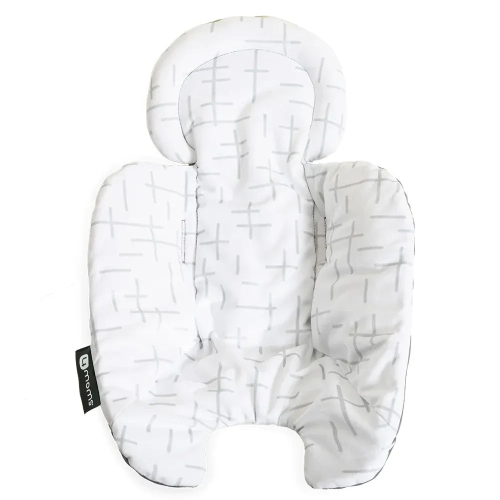 Rockaroo 2.0 Newborn Insert - Grey/Plush