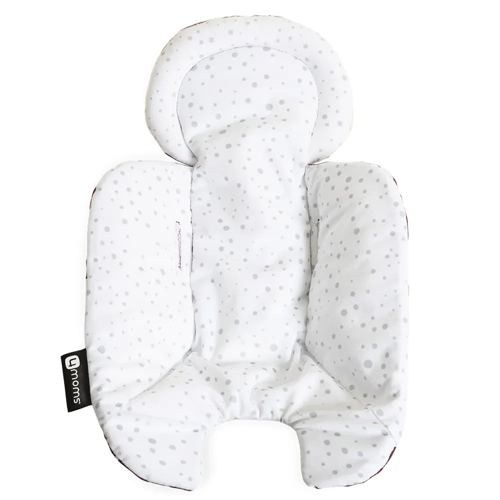 Rockaroo 2.0 Newborn Insert - Maroon/Plush