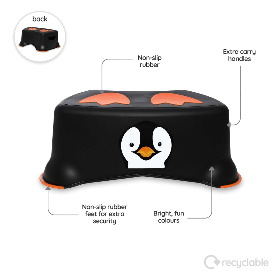 My Carry Potty, Trainer Seat & Step Stool- Penguin