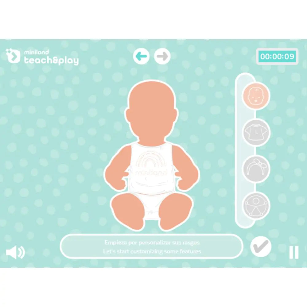Baby doll asian boy with Down Syndrome 38cm