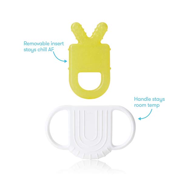 Not-Too-Cold-to-Hold Teether BPA-Free Silicone Teether for Babies