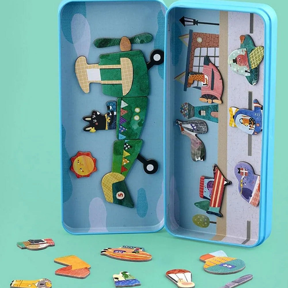 Travel Magnetic Box- Aircraft