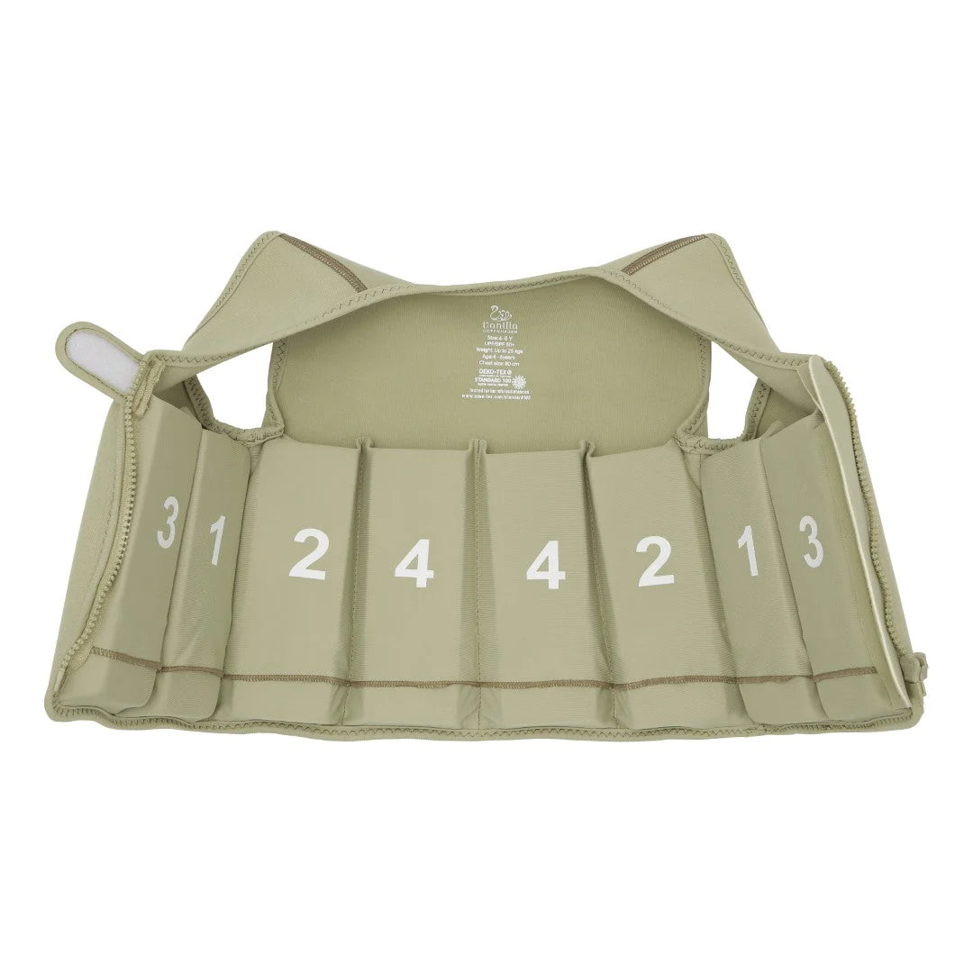 Neo Swim Vest Olive Mist