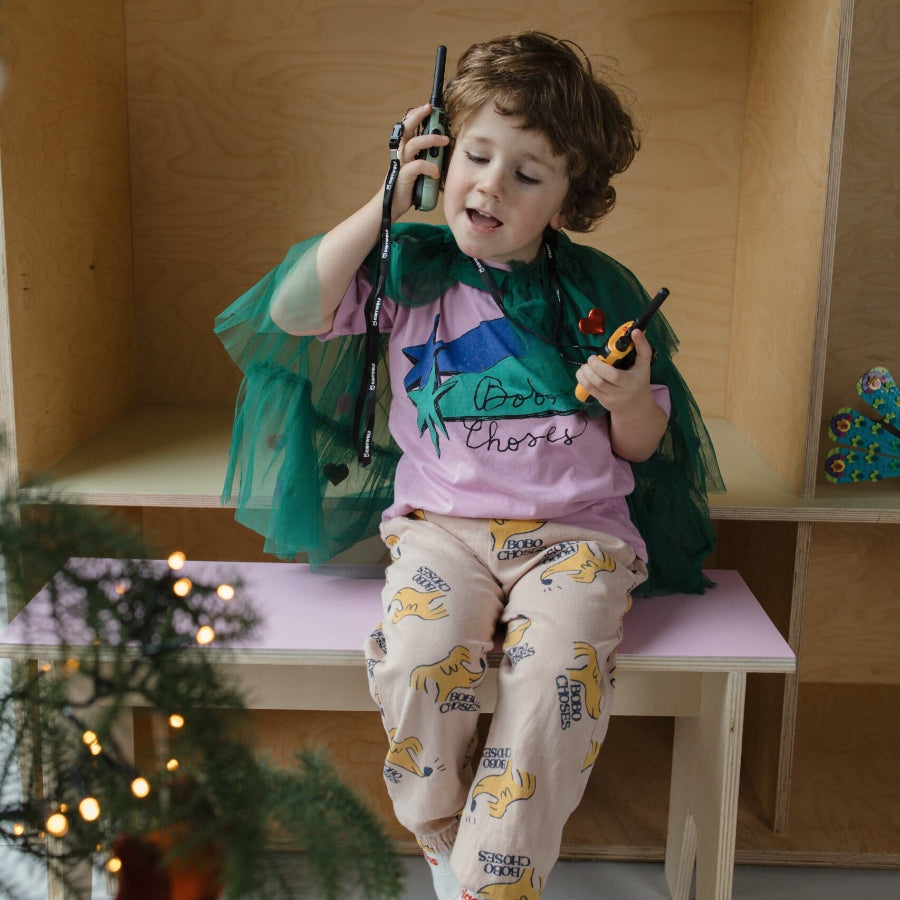 Kidytalk Walkie Talkie - Nude/Cyan