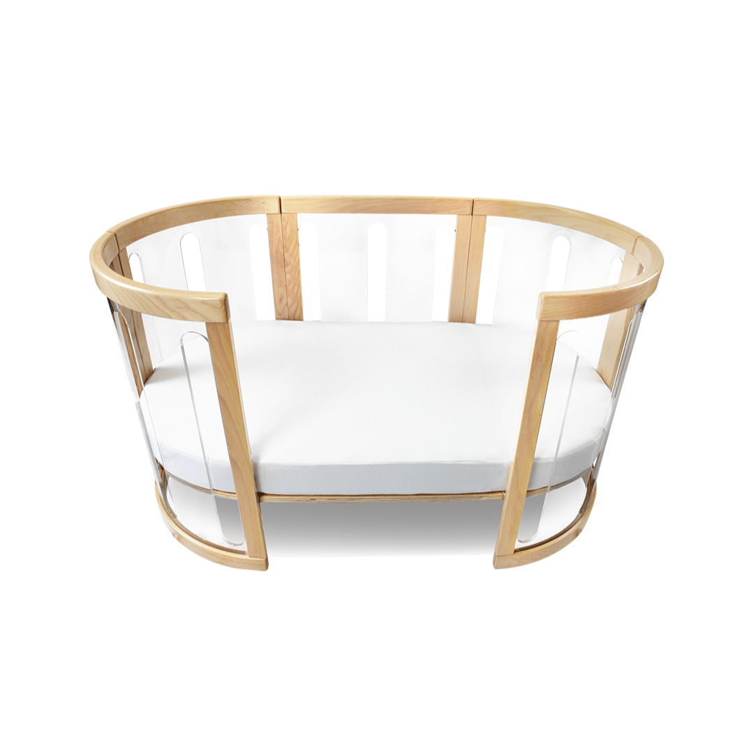 Amani Bebe Jersey Cotton Oval Fitted Sheet