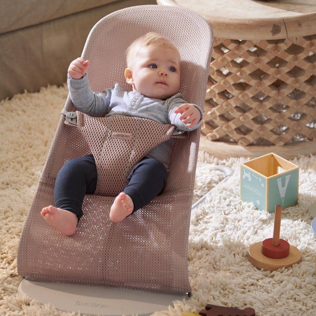 Bouncer Bliss, Mesh, Dusty Pink