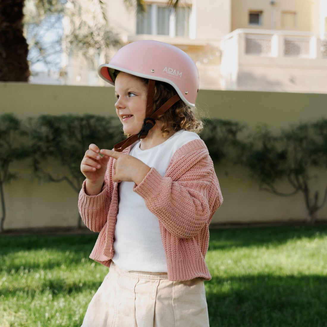 The Adam Helmet Pink