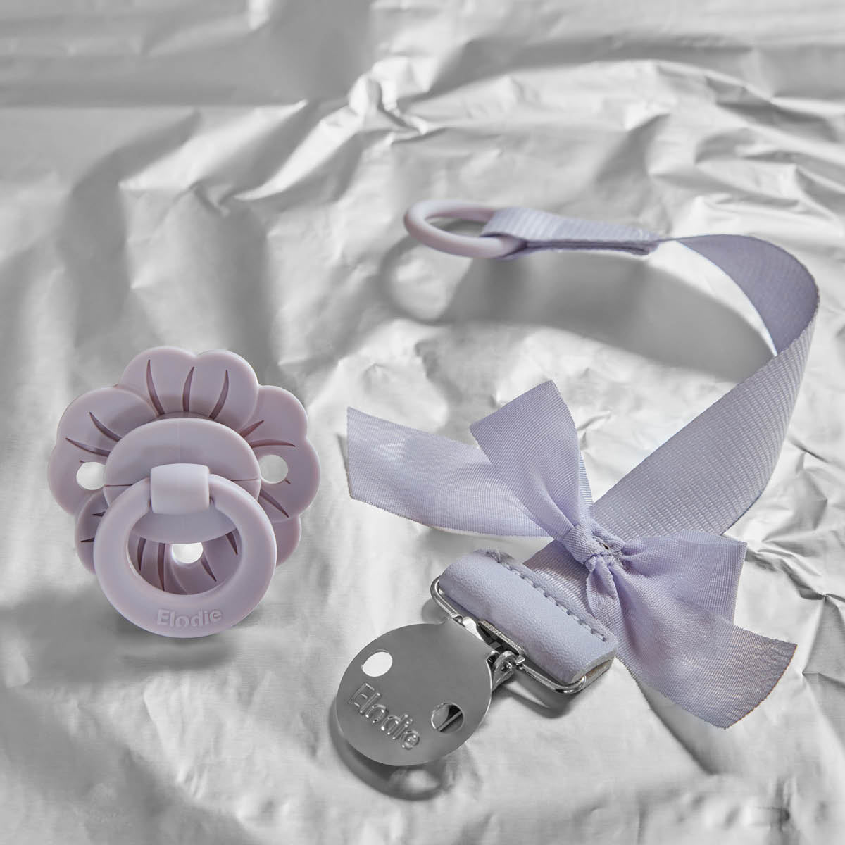Pacifier Clip - Lavender Love