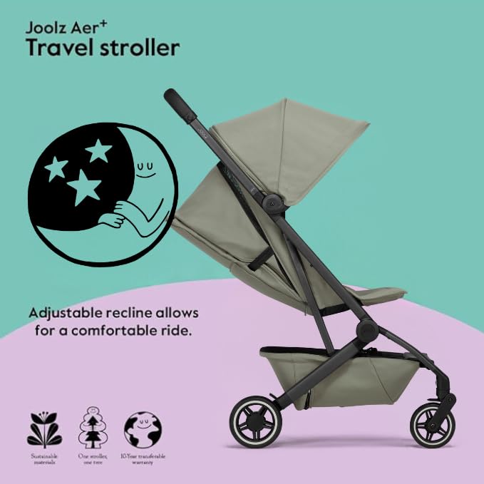 Aer+ Stroller & Carrycot - Complete Sage Green