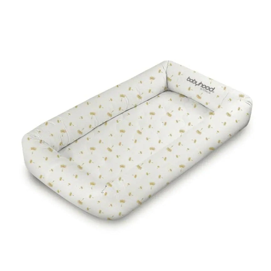 Amani Bebe Jersey Cotton Cradle Fitted Sheet - Dandelion