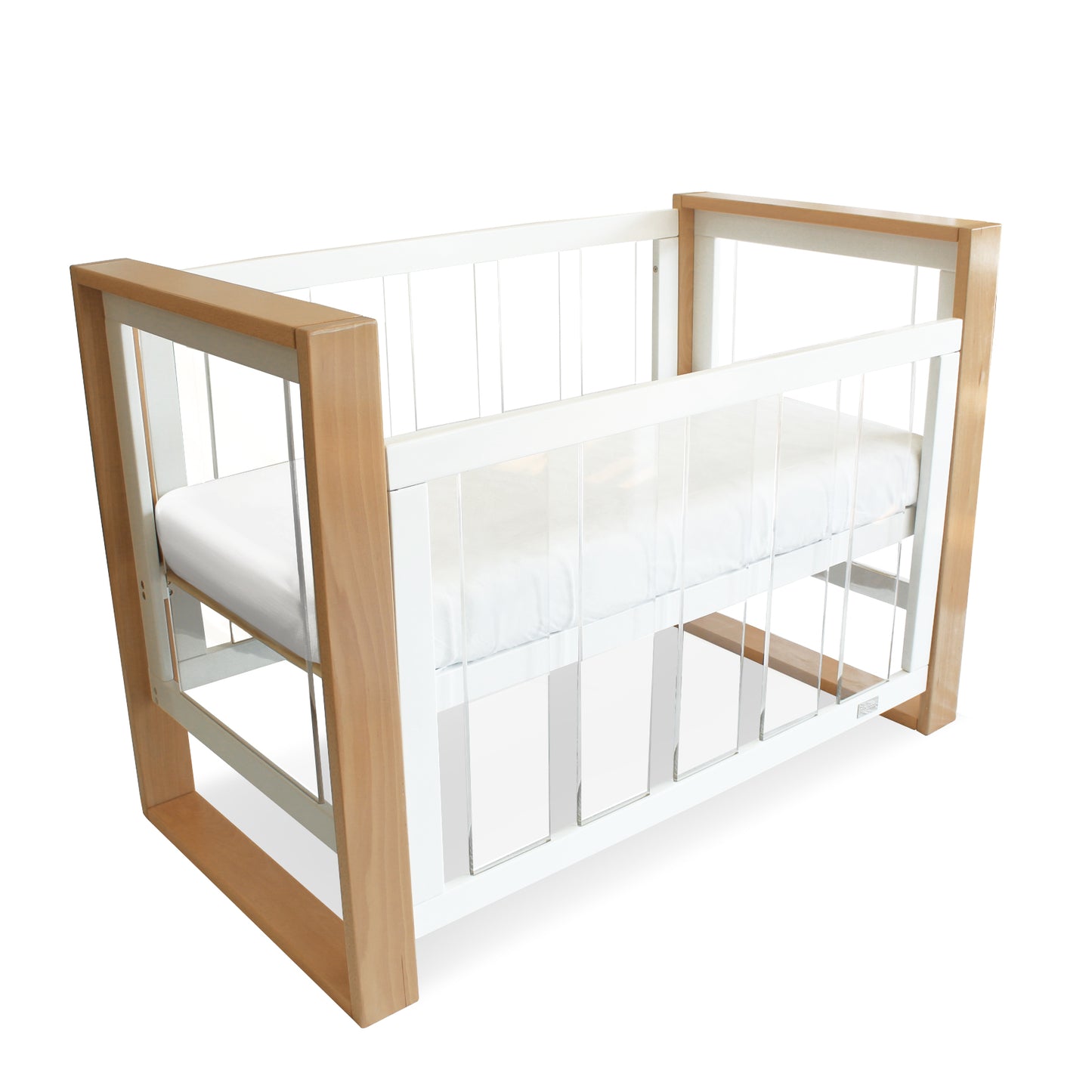 Kaylula Bella Cot - Natural/White