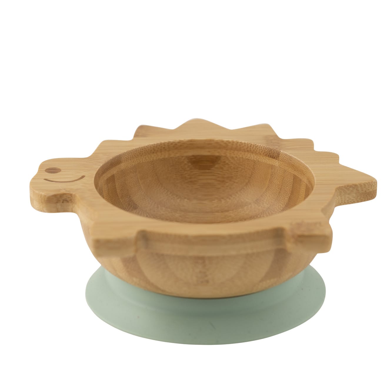 Organic Bamboo Bowl 250ml Suction + Spoon