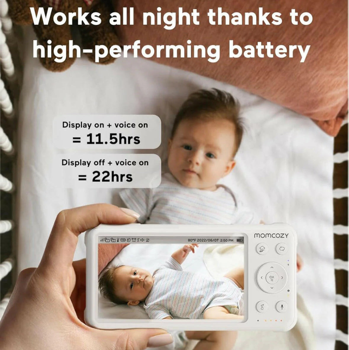 Momcozy Video Baby Monitor BM06