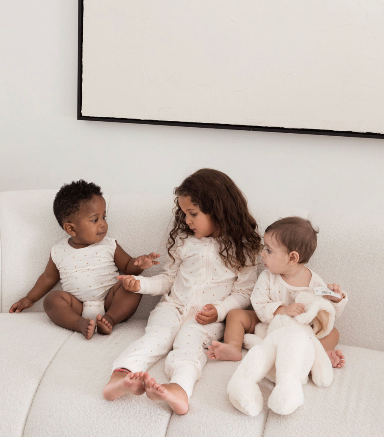 Bamboo Tank Body - Golden Dots