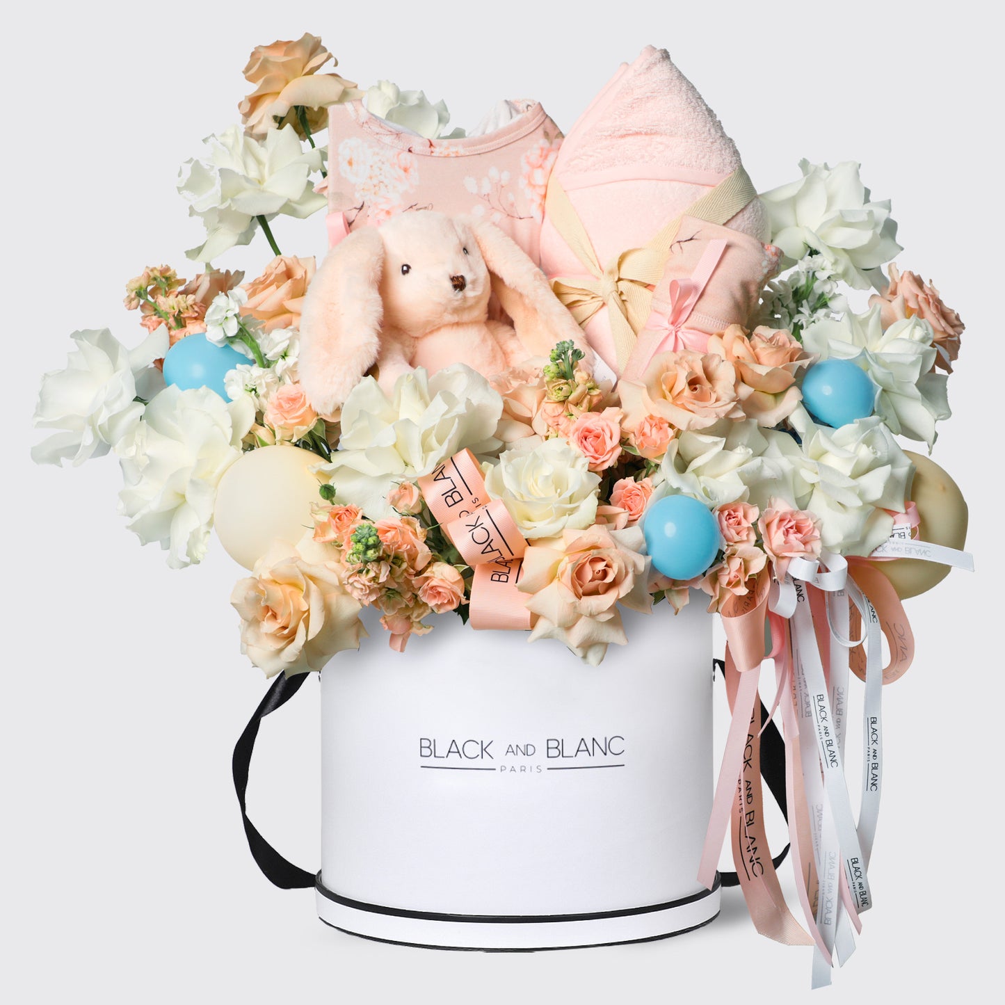 Baby Girl (Trousers, Bodysuit , Teddy & Hooded Towel)