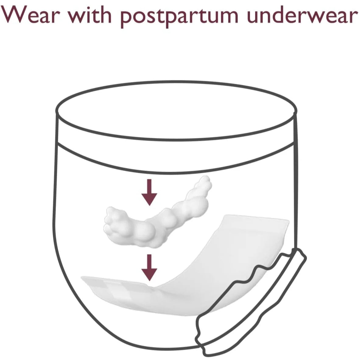 Momcozy - Disposable Period Underwear - 6 counts x 2