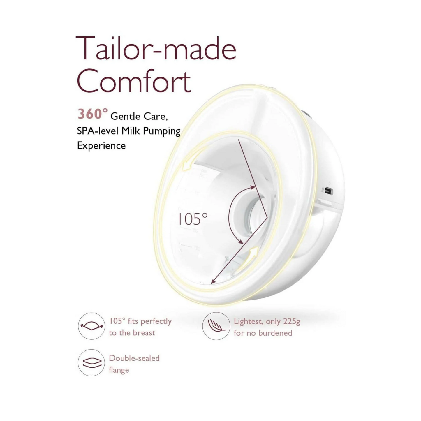 Breast Pump M5 Single Grey