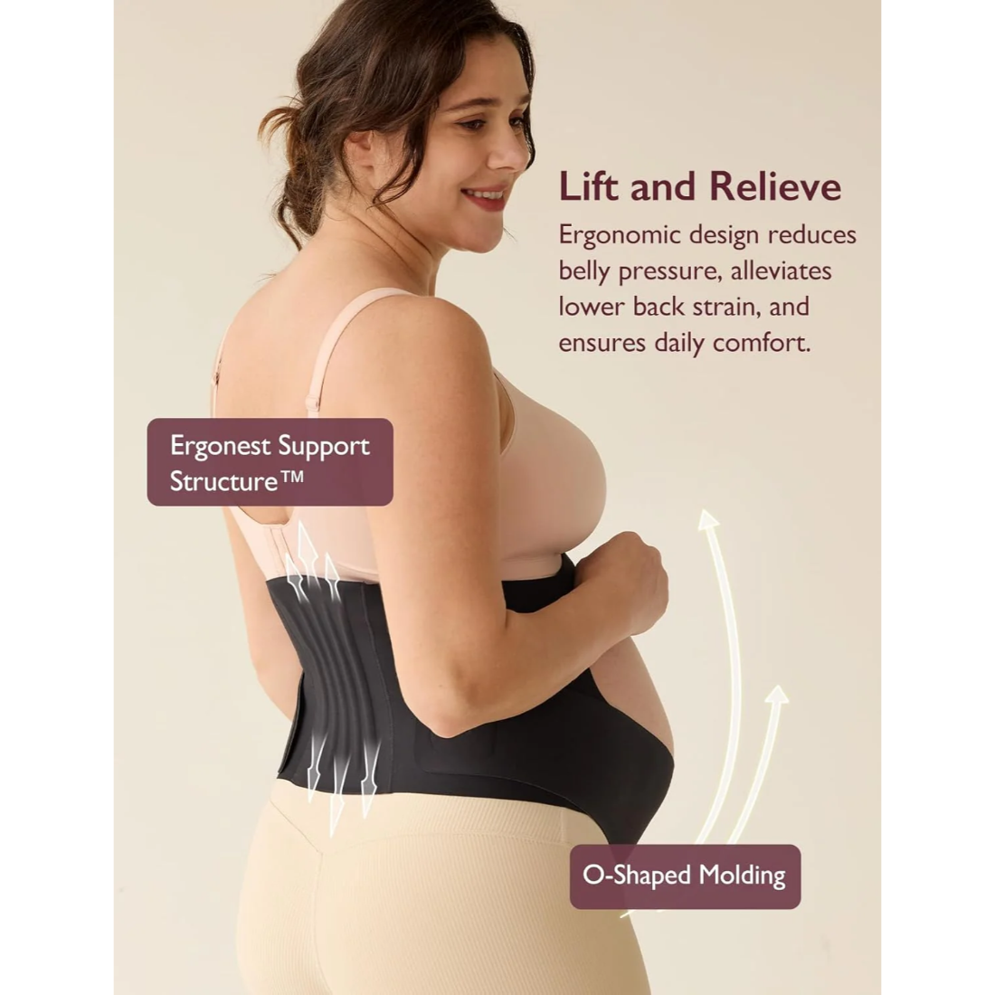 Maternity Belt - Black