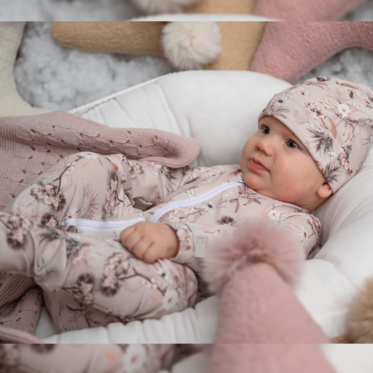 Franze Bamboo Sleepsuit - Garden