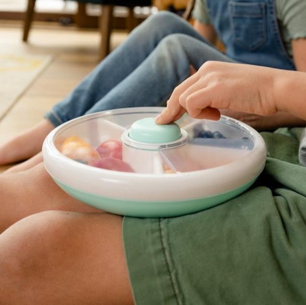 Kids Large Baby Spinner Meal & Snack Box - Blue