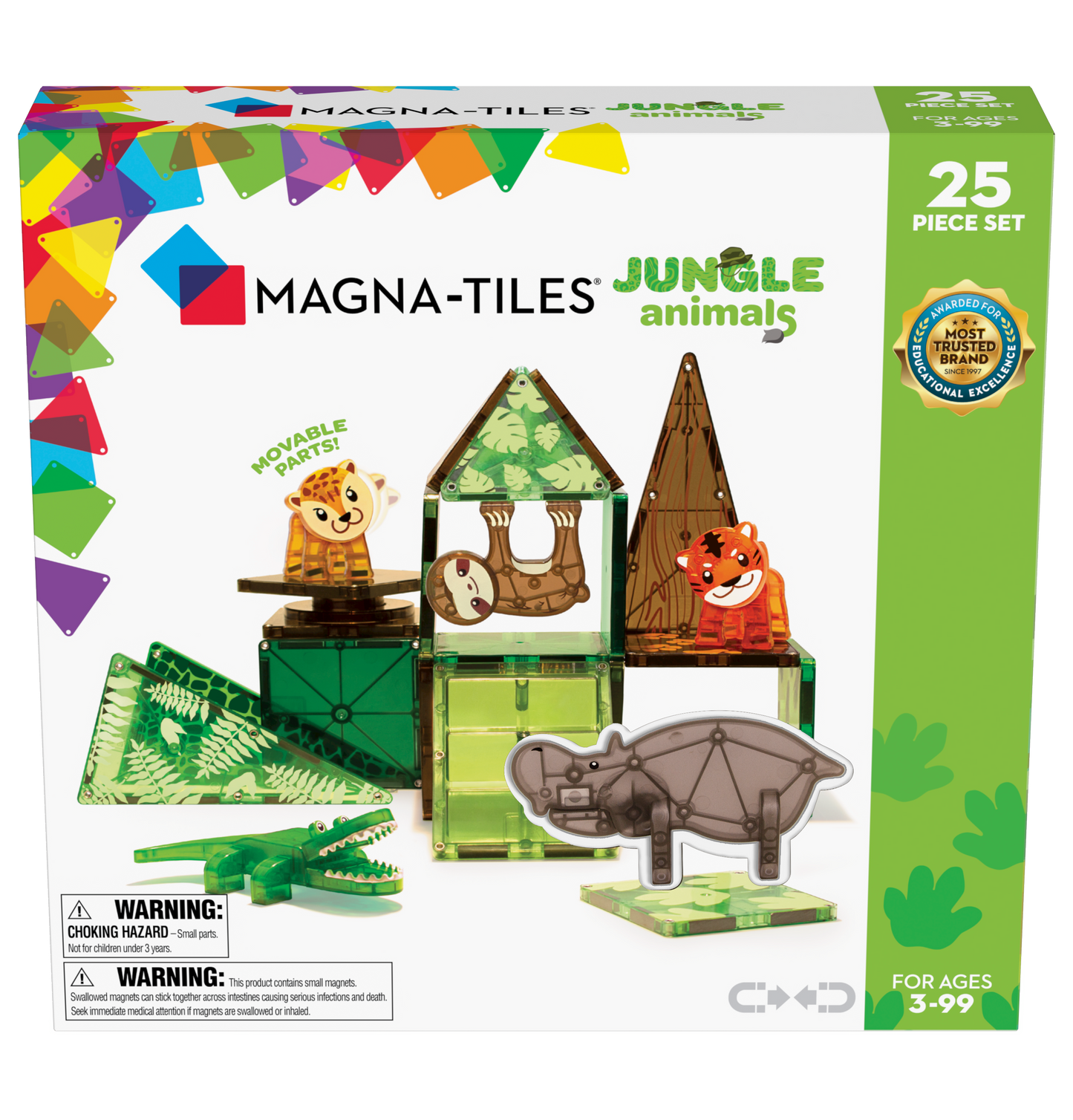 Jungle Animals 25-Pieces Set