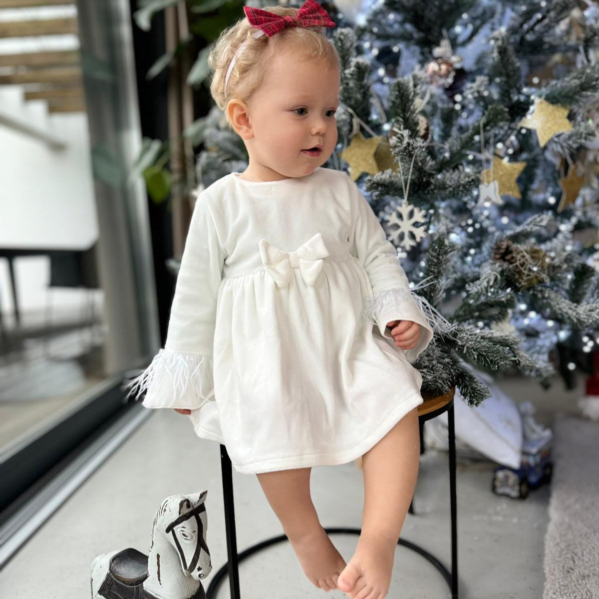 Roseline Dress - White Elli Junior Roseline Dress - White Elli Junior