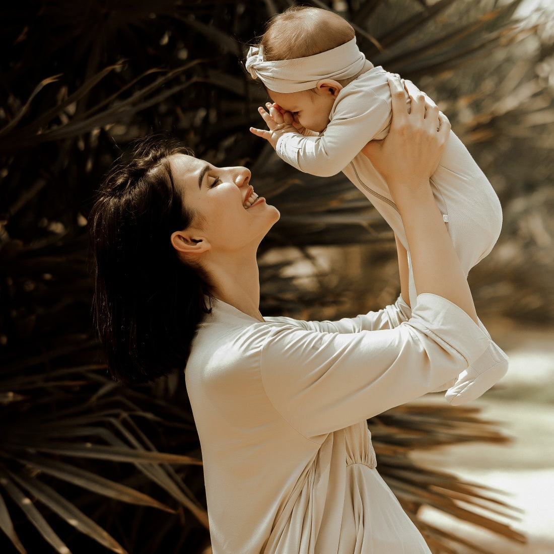 Baby Comfort Romper Begie