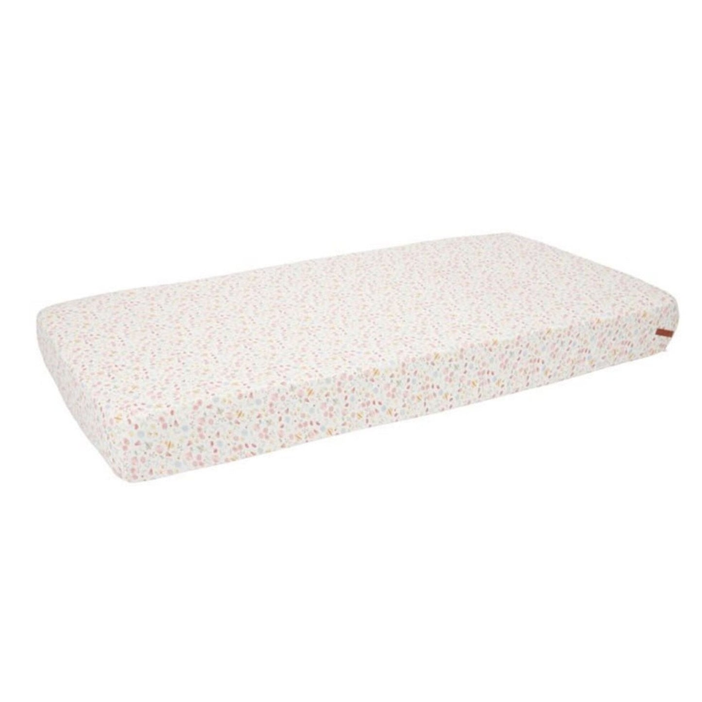 Fitted Cot Sheet Flowers & Butterflies 70x140/150cm