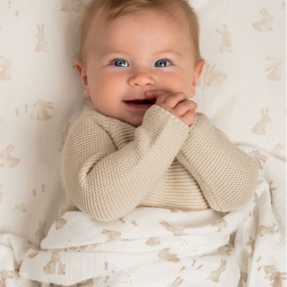 Cot Blanket Baby Bunny