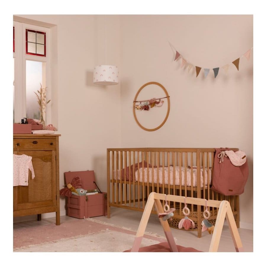 Bassinet Blanket Little Pink Flowers