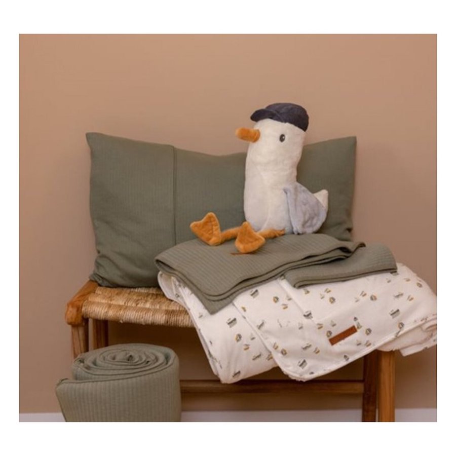 Bassinet Blanket Sailors Bay White