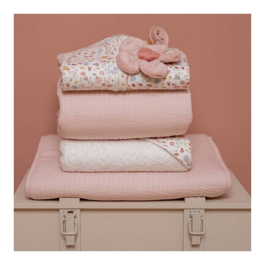 Cot Summer Blanket Pure Soft Pink