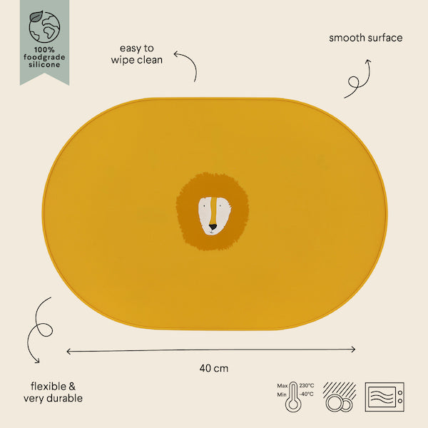Silicone Placemat - Mr. Lion
