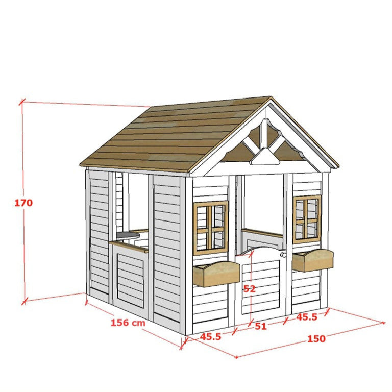 Cubby House Pink - PRE ORDER