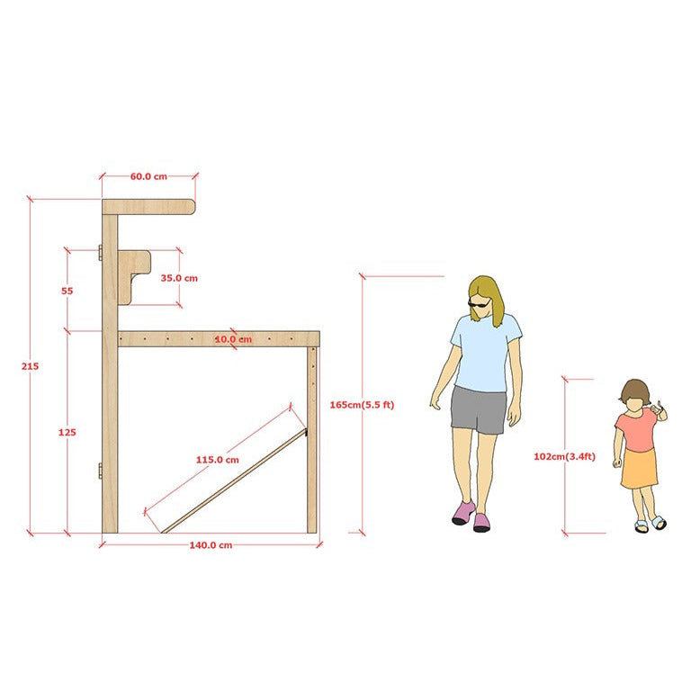 Monkey Bar Climbing Frame Unit - PRE ORDER