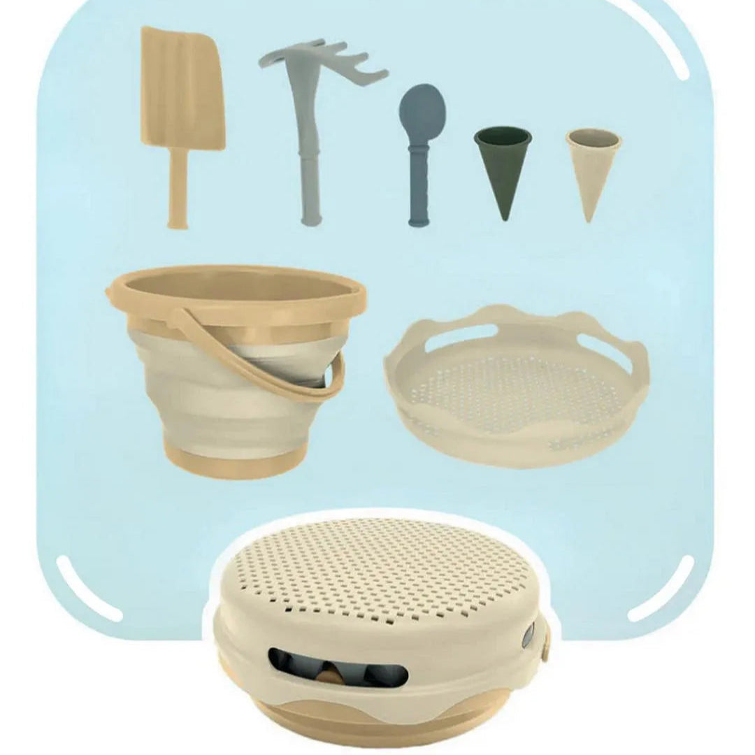 7IN1 Sand Toys Beige