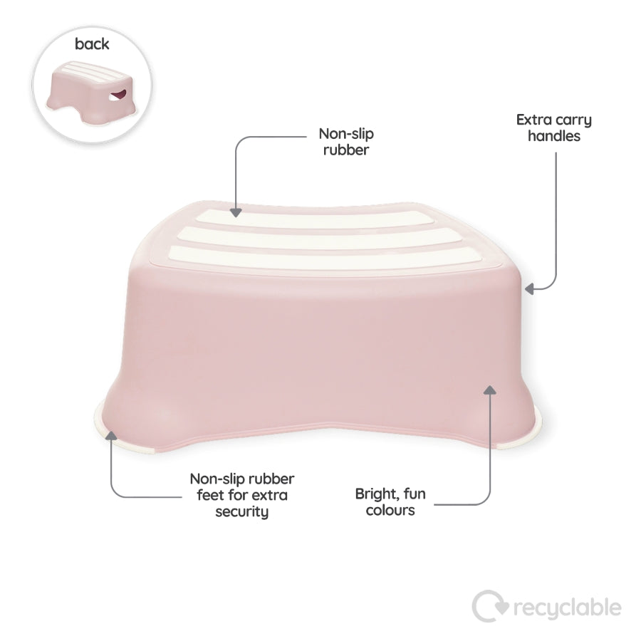 My Little Step Stool - Blush Pink