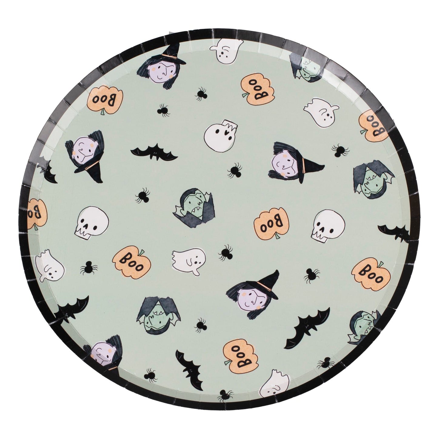 Paper Plate - Boo Crew Characters