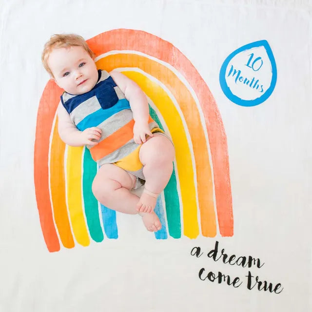 Baby's First Yearª Milestone Blanket & Cards Set - A Dream Come True