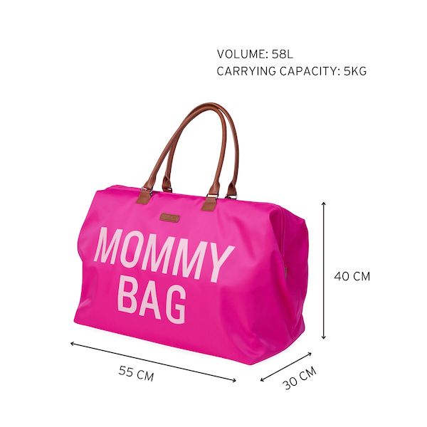Mommy Bag Nursery Bag - Pop Pink