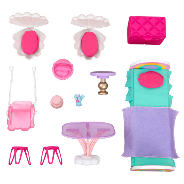 Rainbow Dreamers Unicorn Mermaid Dollhouse With Ez Kraft Assembly™