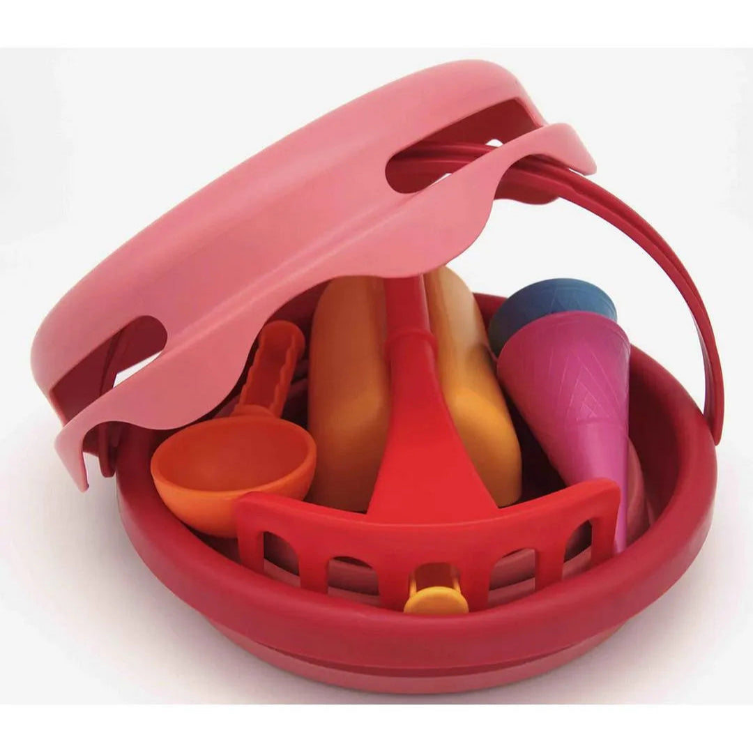 7IN1 Sand Toys Red