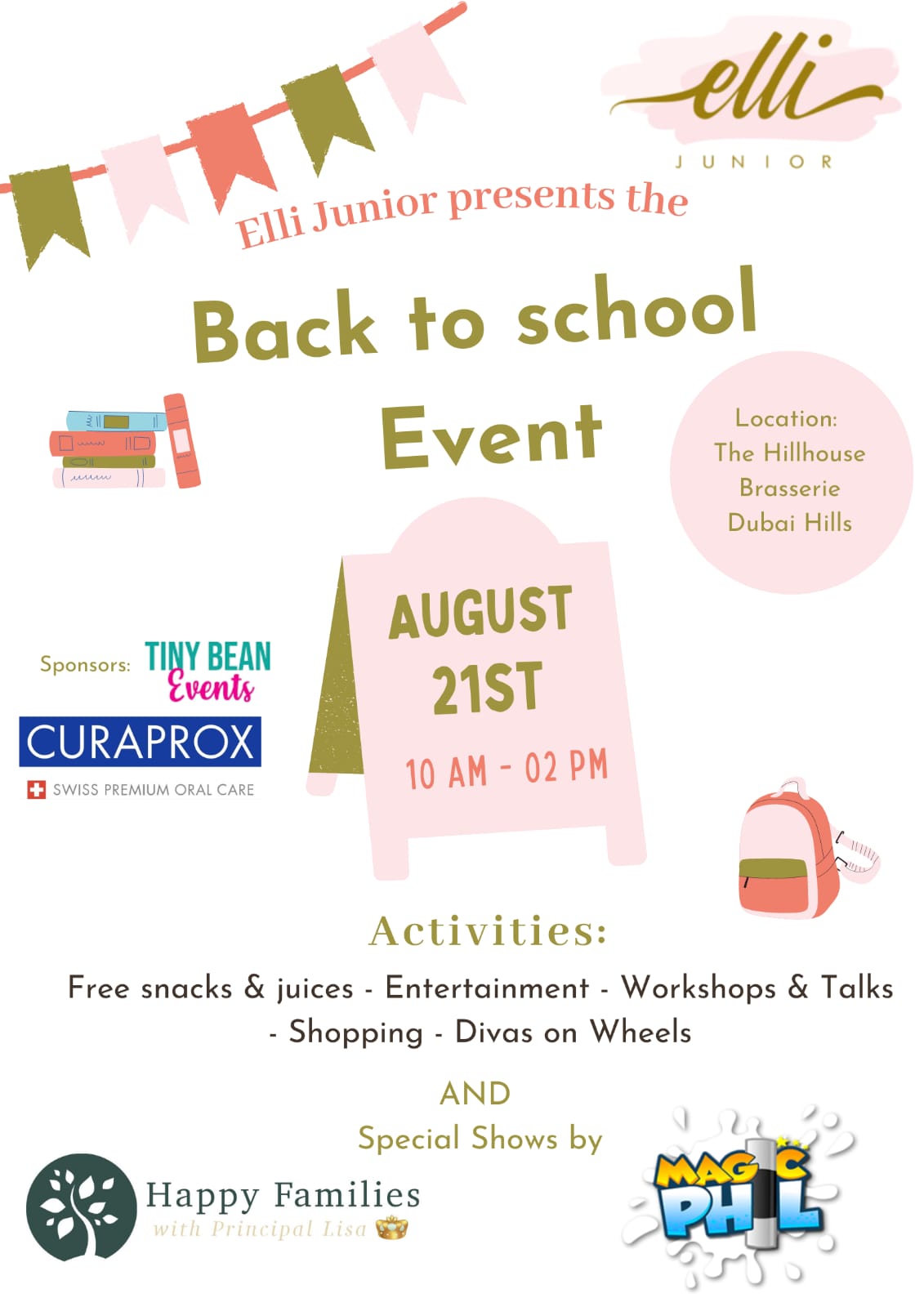 Elli Junior Back to School event