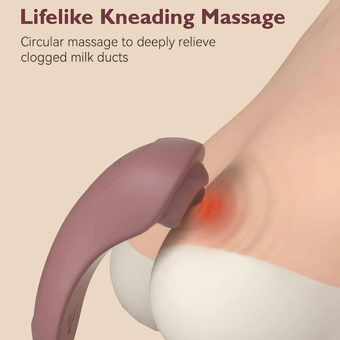 Momcozy 3-in-1 Kneading Lactation Massager